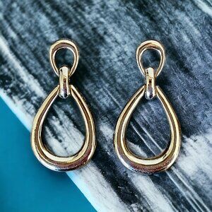ANNE KLEIN Teardrop Pendant Earrings